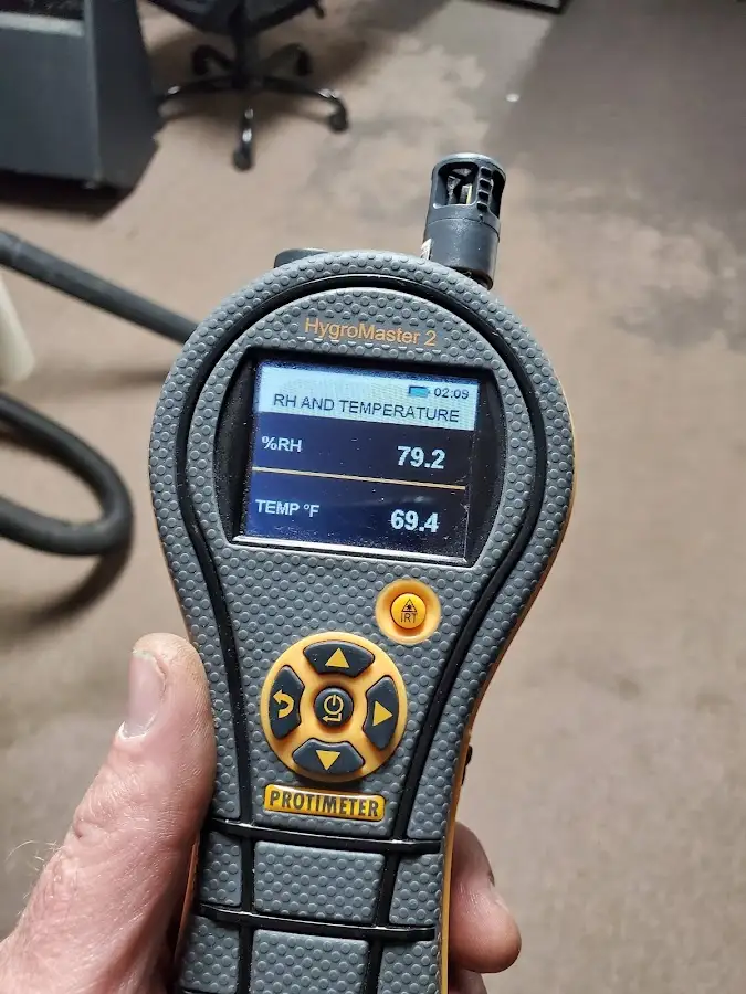 Moisture meter humidity assessment for Fire & Smoke Damage Restoration in Coldwater